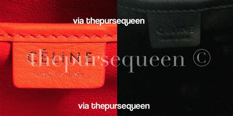 fake celine plastic|authentic celine bag.